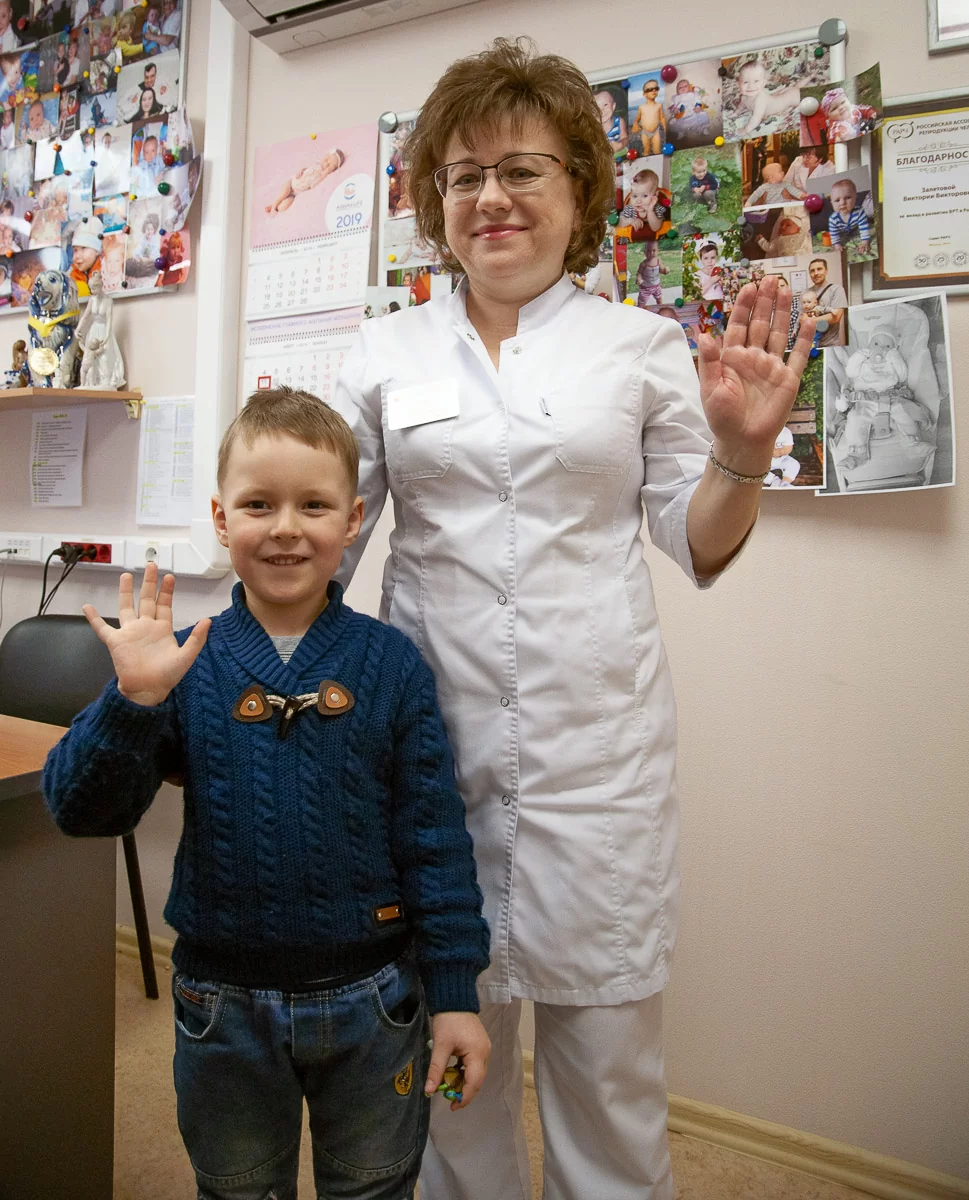 Сегодня в клинику приезжал Кирилл