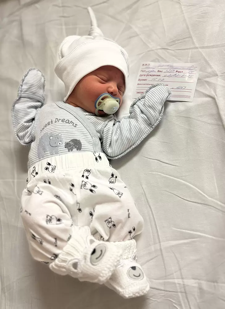 Без Вас у нас не было бы этого маленького курносого щекастика!