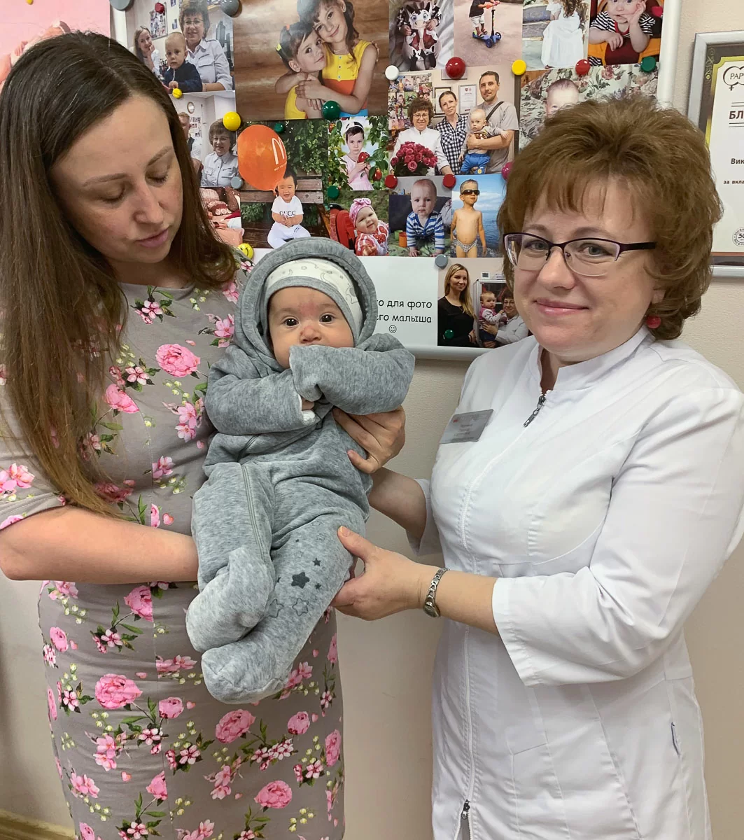 Маленькие гости в Клинике МАМА