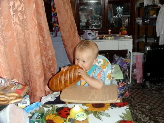 Мы выросли аж до 85 см, весим 14 кг.