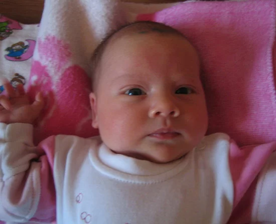 Мы долго мечтали о ребенке и наконец у нас родилась Сонечка
