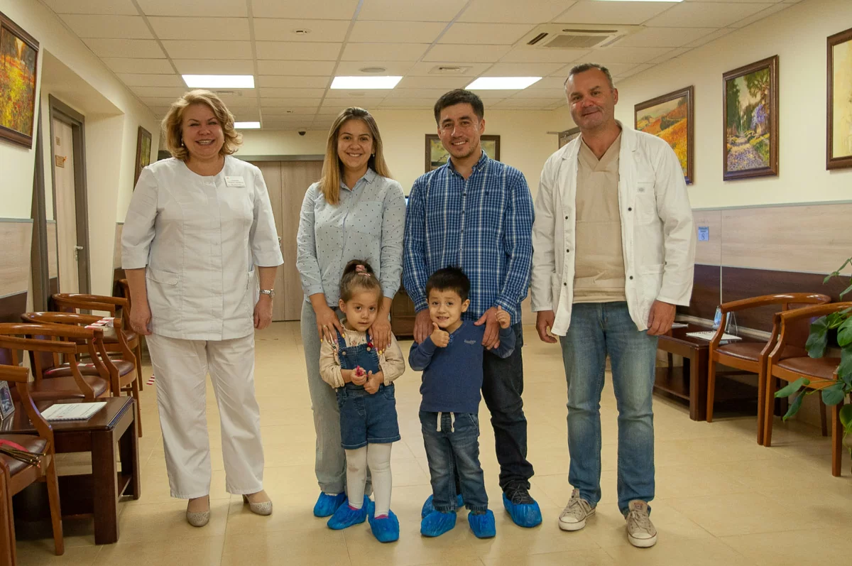 Амин и Амелия в гостях у Клиники МАМА