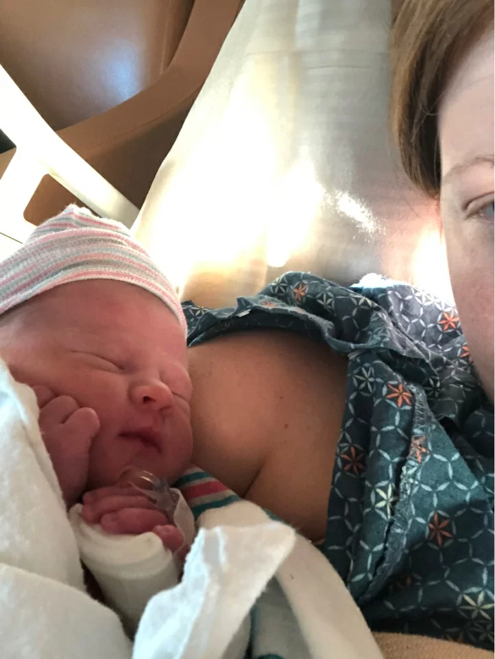 Родила мальчугана! 9/9 по Апгар!