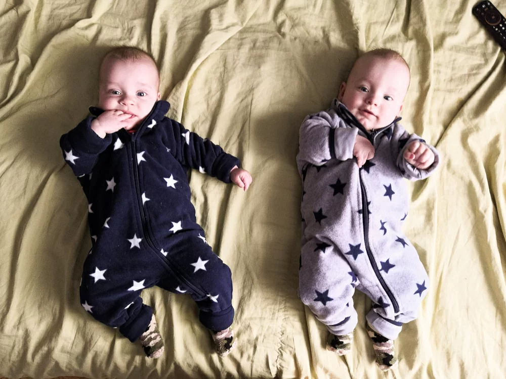 Спасибо за наших двойнят!