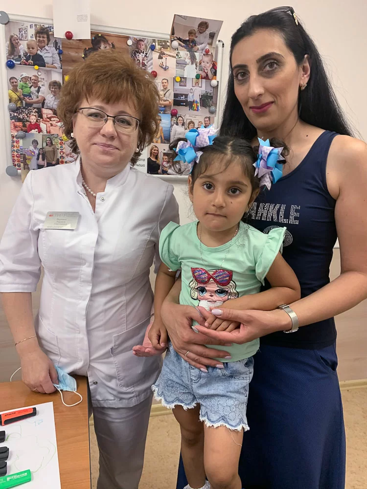 Мина в гостях у Клиники МАМА