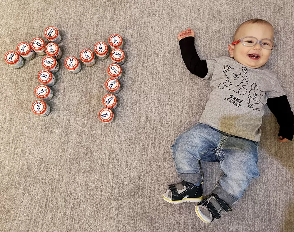 Нашему сыночку исполнится годик!