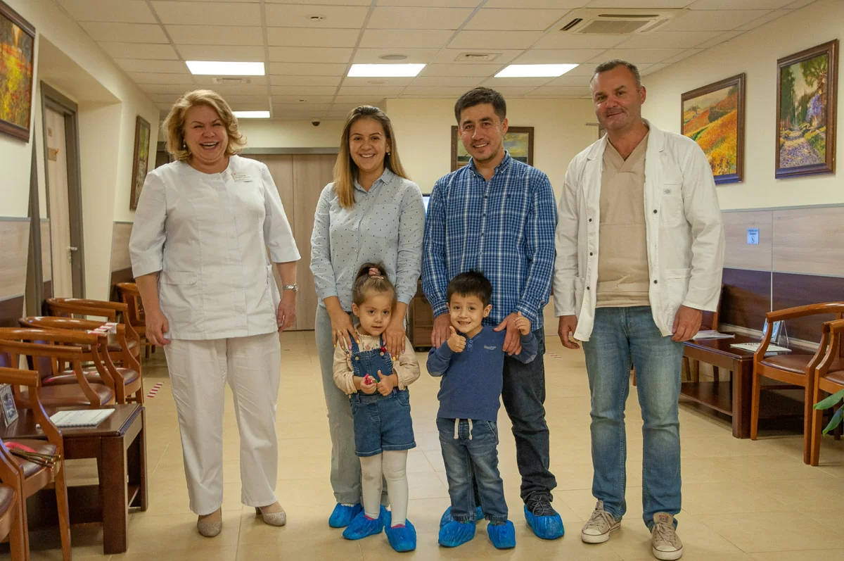 Амин и Амелия в гостях у Клиники МАМА