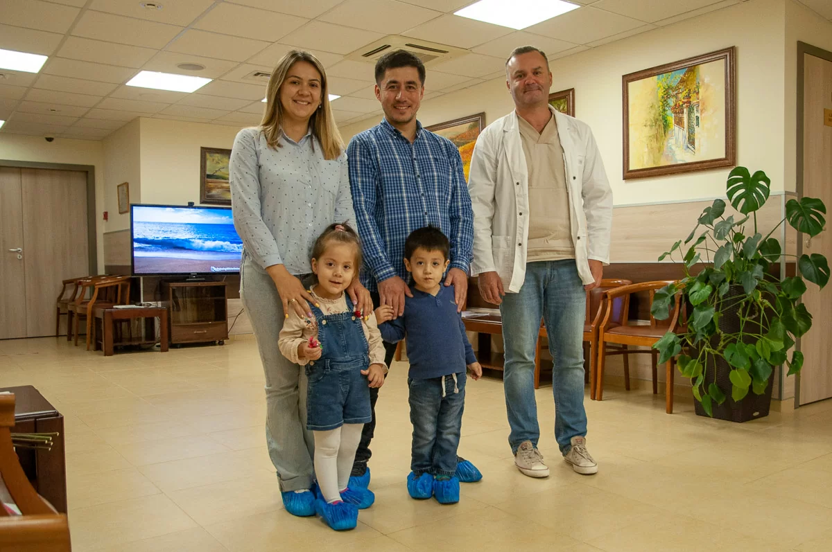 Амин и Амелия в гостях у Клиники МАМА