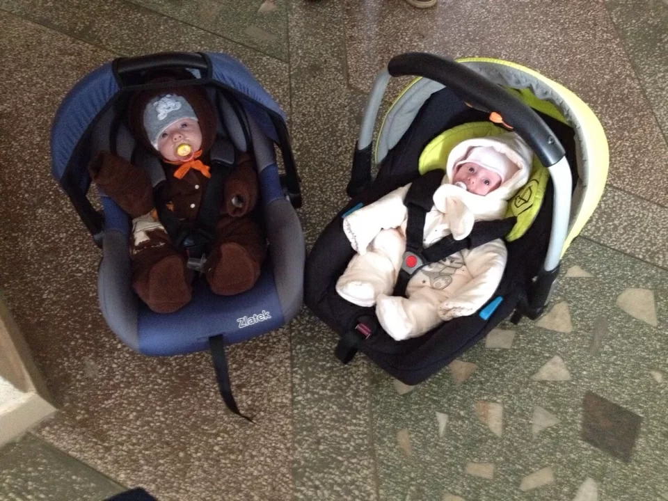 Высылаю вам фото наших долгожданных карапузов